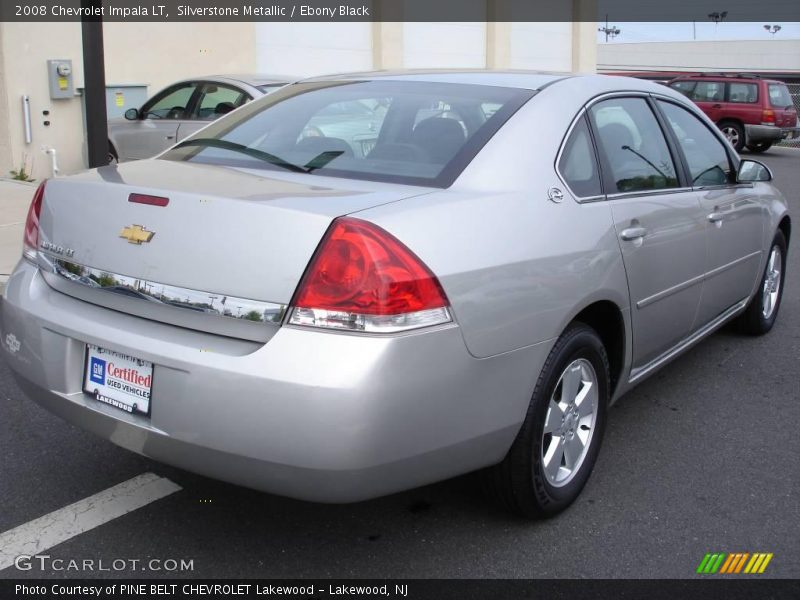 Silverstone Metallic / Ebony Black 2008 Chevrolet Impala LT