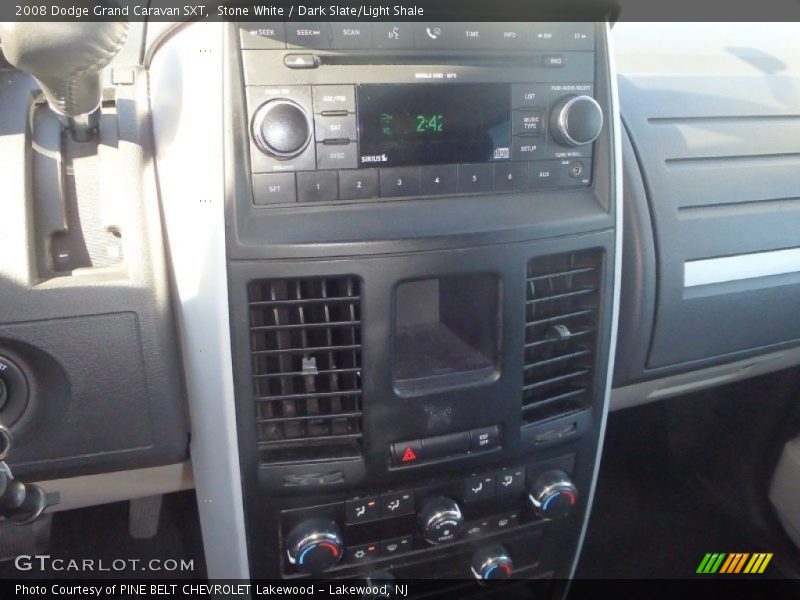 Stone White / Dark Slate/Light Shale 2008 Dodge Grand Caravan SXT