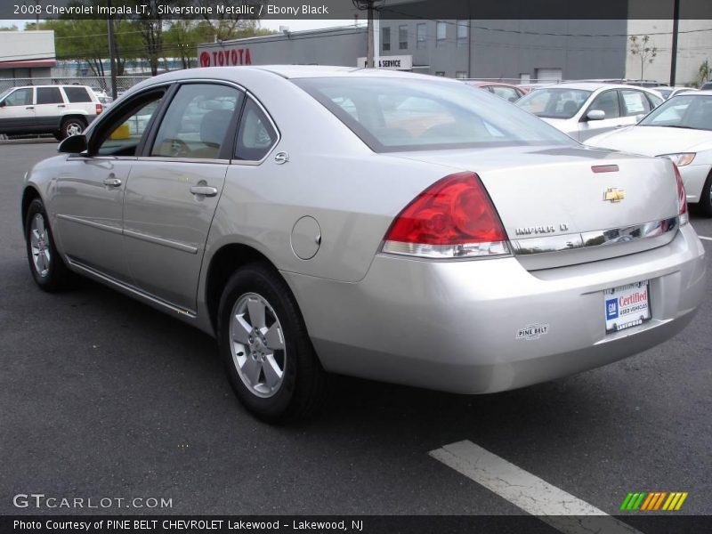 Silverstone Metallic / Ebony Black 2008 Chevrolet Impala LT
