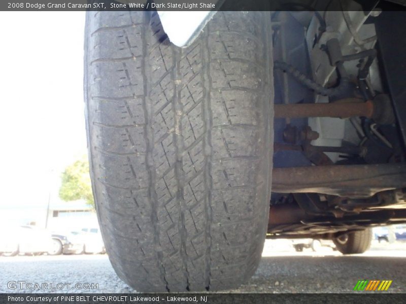 Stone White / Dark Slate/Light Shale 2008 Dodge Grand Caravan SXT