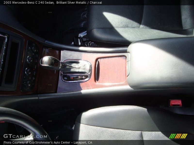 Brilliant Silver Metallic / Charcoal 2003 Mercedes-Benz C 240 Sedan