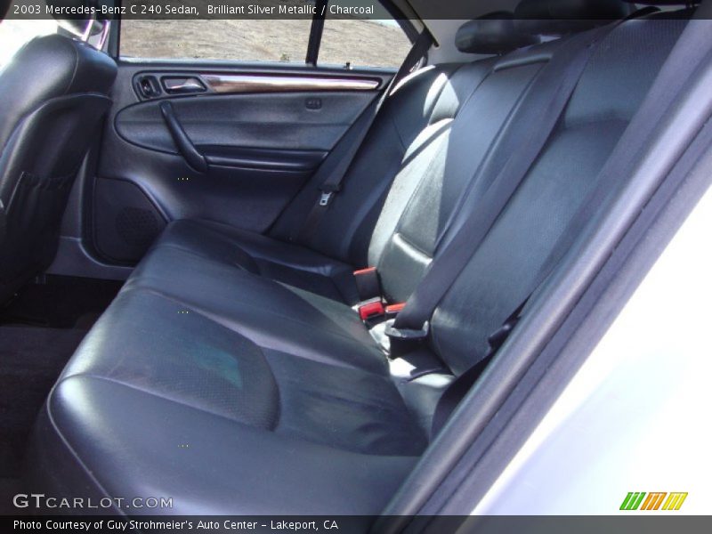 Brilliant Silver Metallic / Charcoal 2003 Mercedes-Benz C 240 Sedan