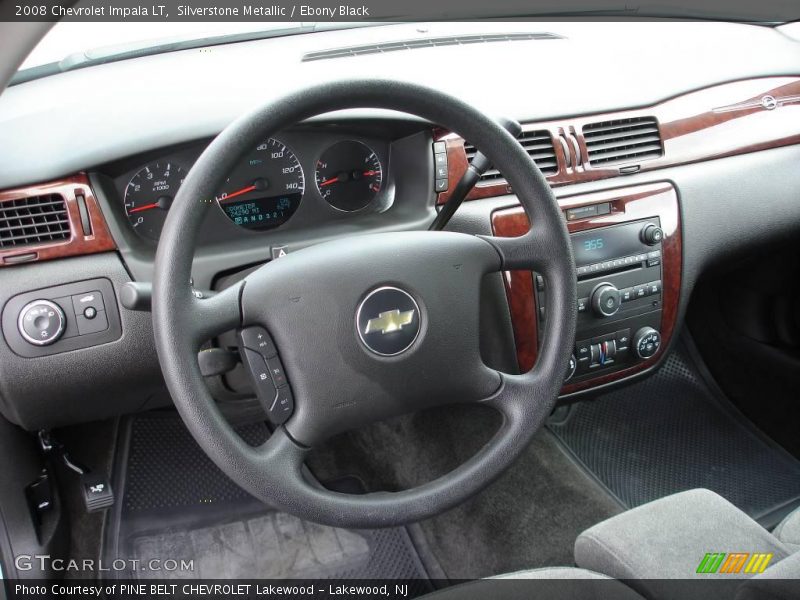 Silverstone Metallic / Ebony Black 2008 Chevrolet Impala LT