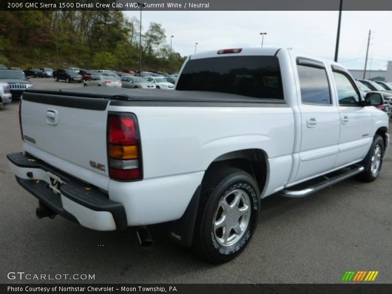 Summit White / Neutral 2006 GMC Sierra 1500 Denali Crew Cab 4WD