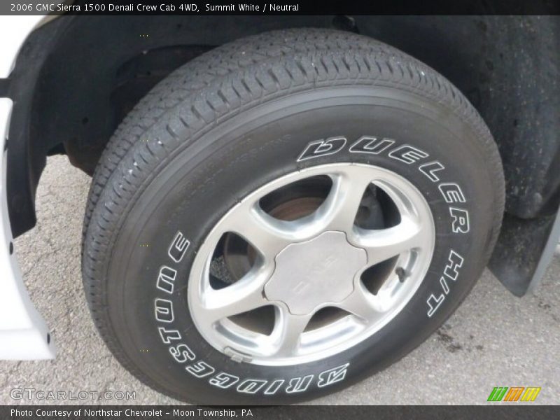 Summit White / Neutral 2006 GMC Sierra 1500 Denali Crew Cab 4WD