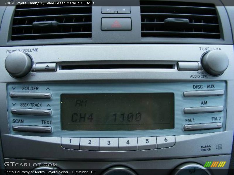 Aloe Green Metallic / Bisque 2009 Toyota Camry LE