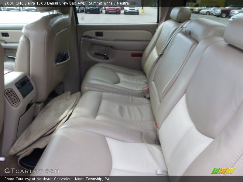 Summit White / Neutral 2006 GMC Sierra 1500 Denali Crew Cab 4WD