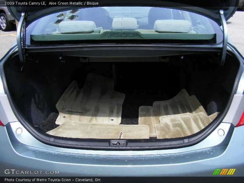 Aloe Green Metallic / Bisque 2009 Toyota Camry LE