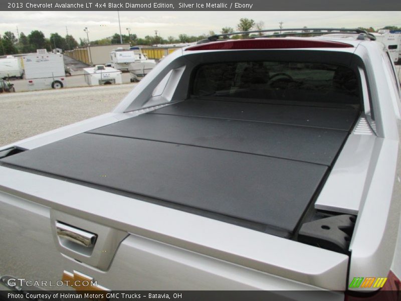 Silver Ice Metallic / Ebony 2013 Chevrolet Avalanche LT 4x4 Black Diamond Edition