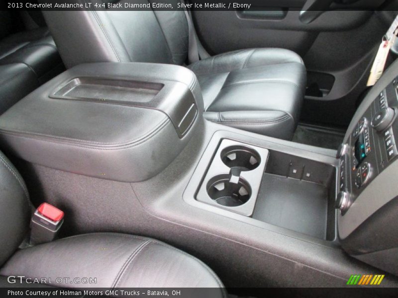 Silver Ice Metallic / Ebony 2013 Chevrolet Avalanche LT 4x4 Black Diamond Edition