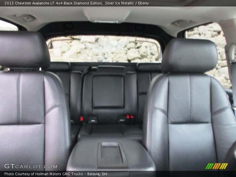Silver Ice Metallic / Ebony 2013 Chevrolet Avalanche LT 4x4 Black Diamond Edition