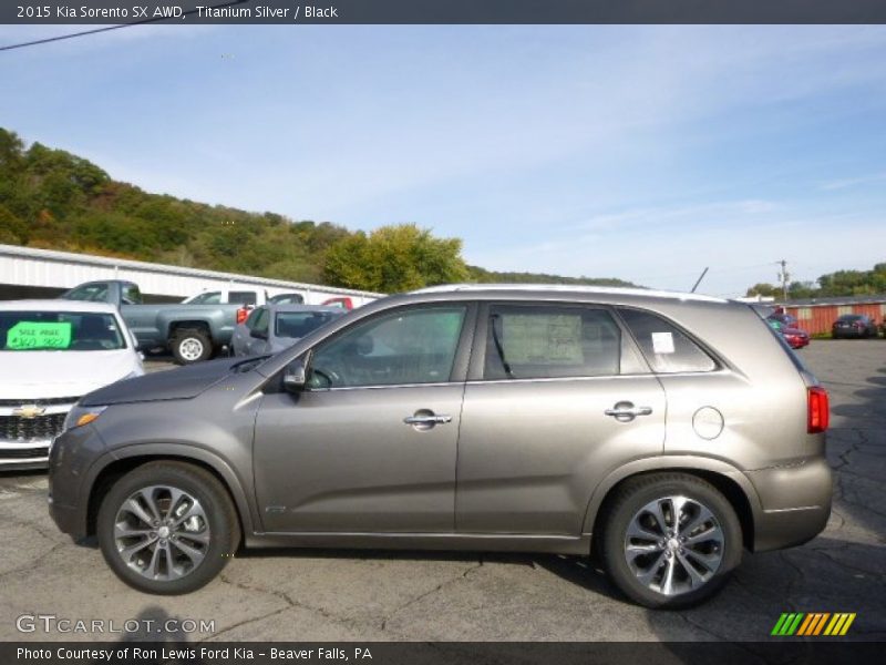  2015 Sorento SX AWD Titanium Silver