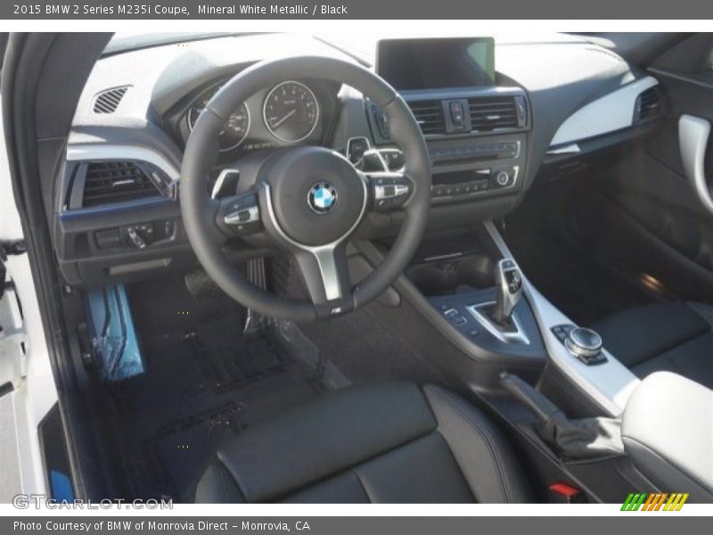 Black Interior - 2015 2 Series M235i Coupe 