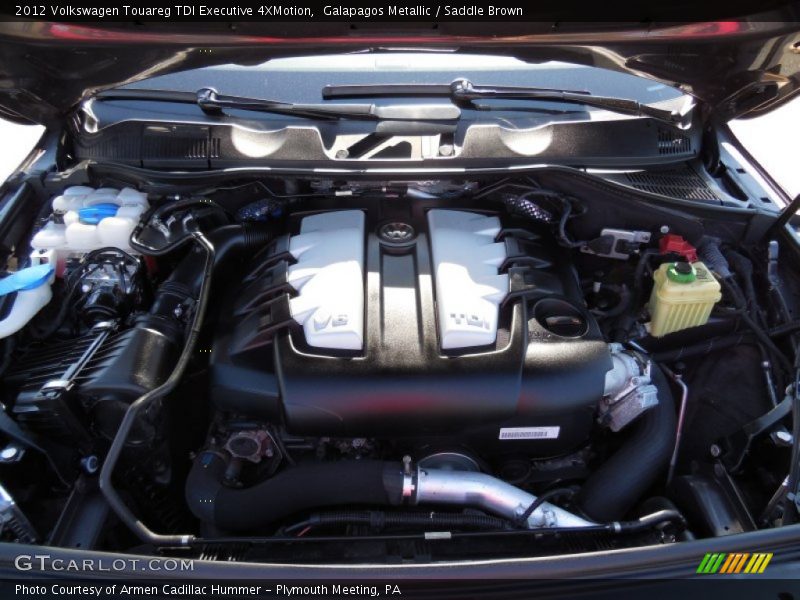  2012 Touareg TDI Executive 4XMotion Engine - 3.0 Liter TDI DOHC 24-Valve VVT Turbo-Diesel V6