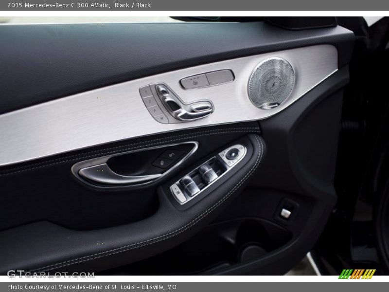Black / Black 2015 Mercedes-Benz C 300 4Matic