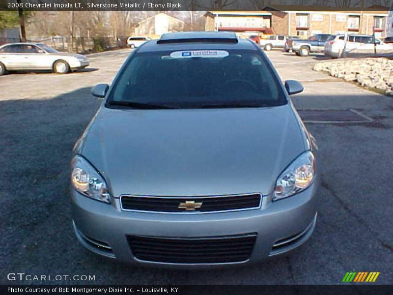 Silverstone Metallic / Ebony Black 2008 Chevrolet Impala LT