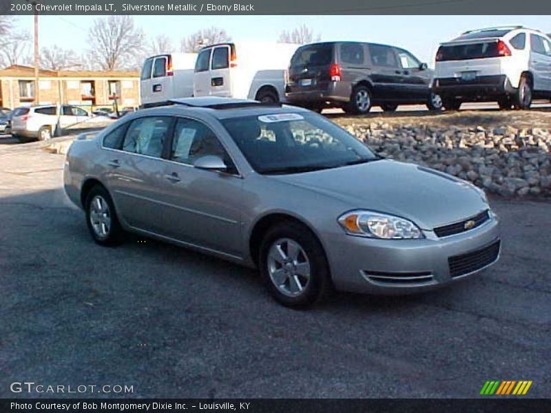 Silverstone Metallic / Ebony Black 2008 Chevrolet Impala LT