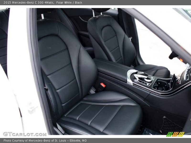 Polar White / Black 2015 Mercedes-Benz C 300 4Matic