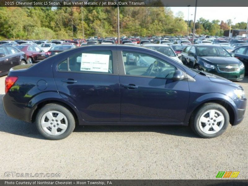  2015 Sonic LS Sedan Blue Velvet Metallic
