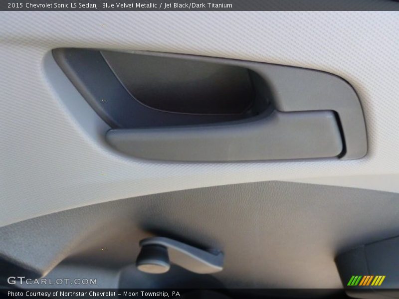 Blue Velvet Metallic / Jet Black/Dark Titanium 2015 Chevrolet Sonic LS Sedan