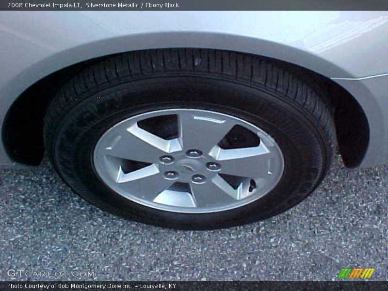 Silverstone Metallic / Ebony Black 2008 Chevrolet Impala LT