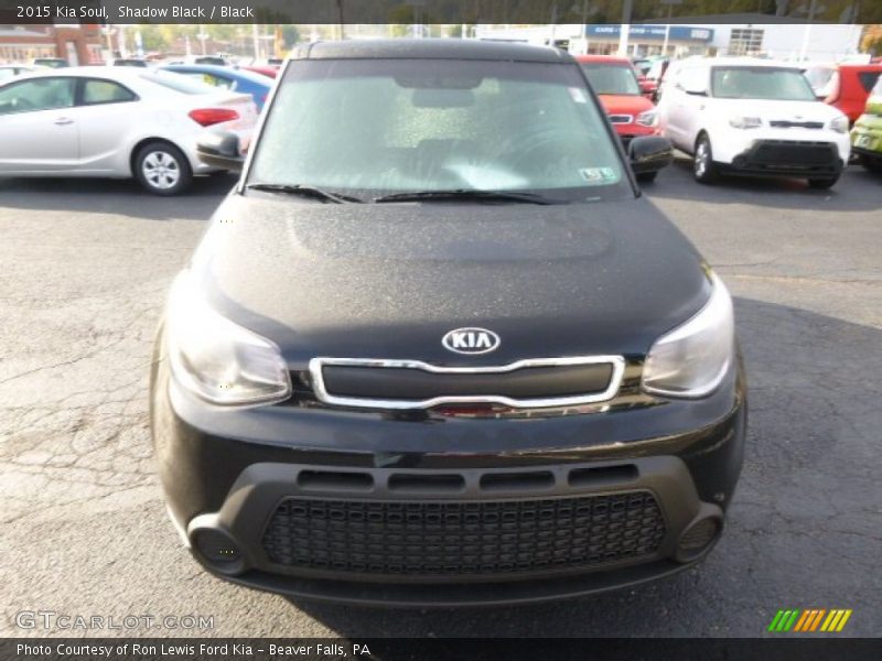 Shadow Black / Black 2015 Kia Soul