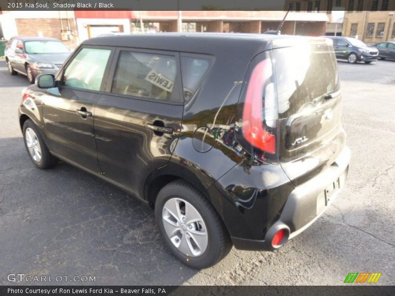 Shadow Black / Black 2015 Kia Soul