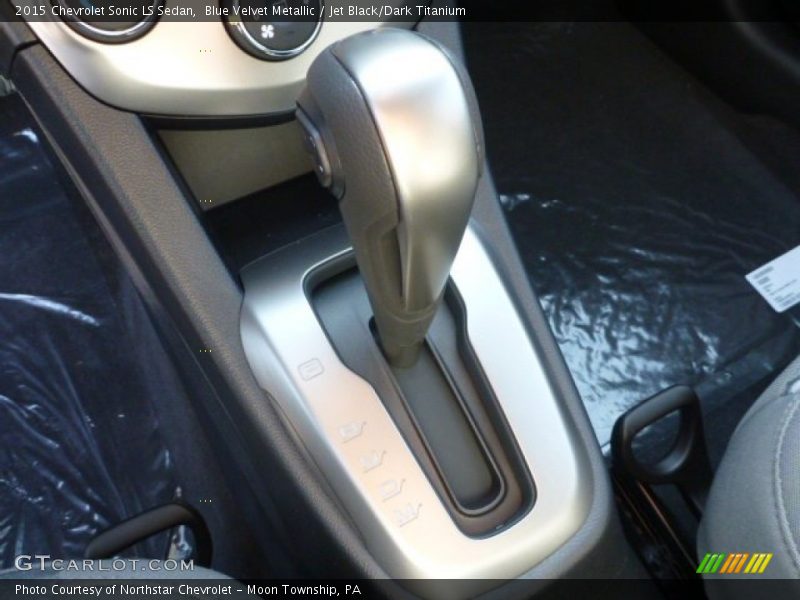 Blue Velvet Metallic / Jet Black/Dark Titanium 2015 Chevrolet Sonic LS Sedan