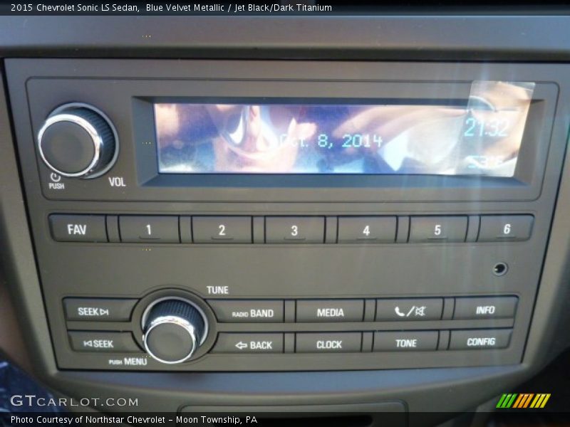 Audio System of 2015 Sonic LS Sedan
