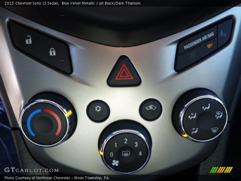 Controls of 2015 Sonic LS Sedan