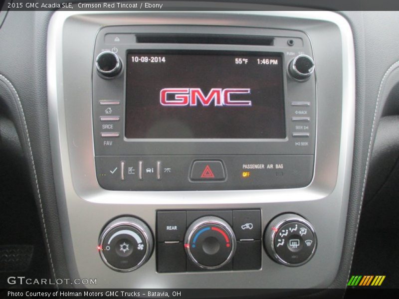 Controls of 2015 Acadia SLE