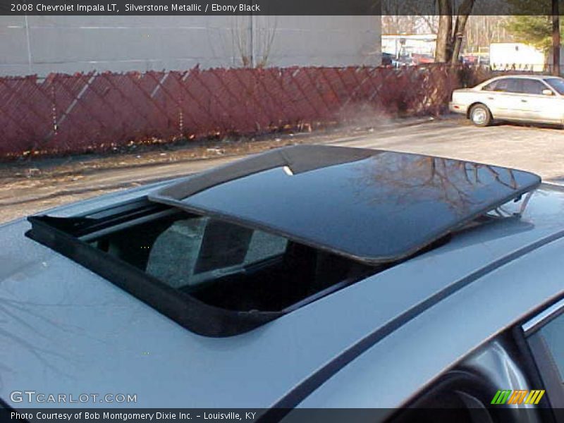 Silverstone Metallic / Ebony Black 2008 Chevrolet Impala LT