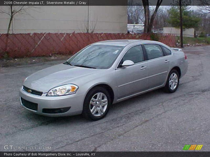 Silverstone Metallic / Gray 2008 Chevrolet Impala LT
