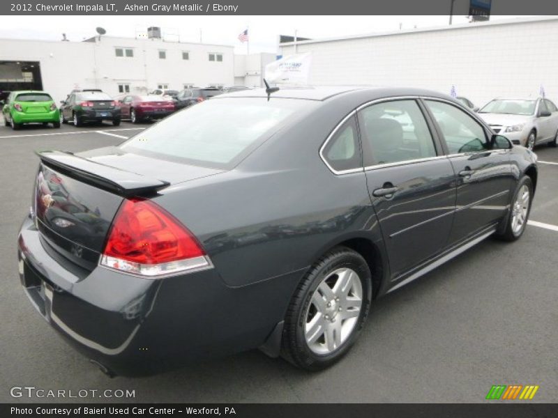 Ashen Gray Metallic / Ebony 2012 Chevrolet Impala LT