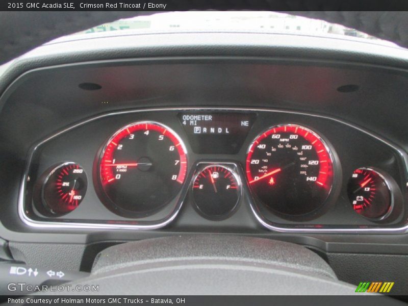 Crimson Red Tincoat / Ebony 2015 GMC Acadia SLE