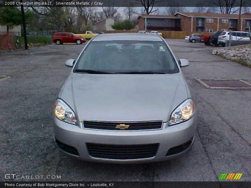 Silverstone Metallic / Gray 2008 Chevrolet Impala LT