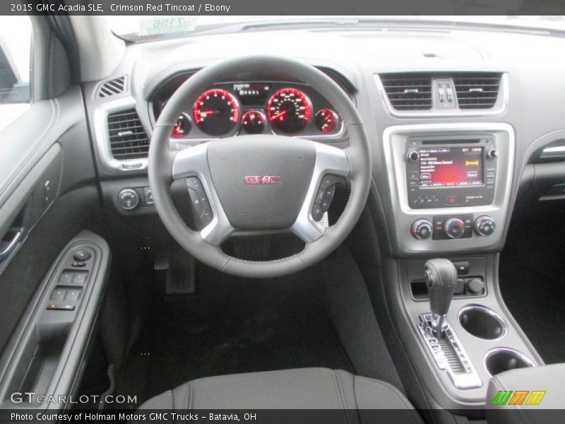 Crimson Red Tincoat / Ebony 2015 GMC Acadia SLE