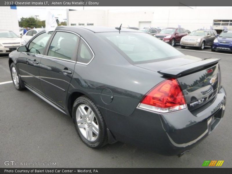 Ashen Gray Metallic / Ebony 2012 Chevrolet Impala LT