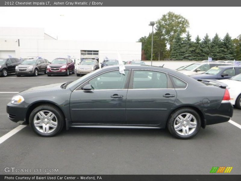 Ashen Gray Metallic / Ebony 2012 Chevrolet Impala LT