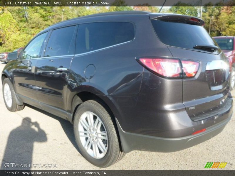 Tungsten Metallic / Ebony 2015 Chevrolet Traverse LT AWD