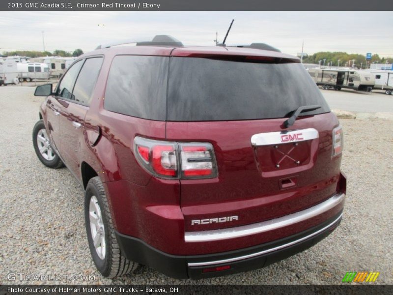 Crimson Red Tincoat / Ebony 2015 GMC Acadia SLE