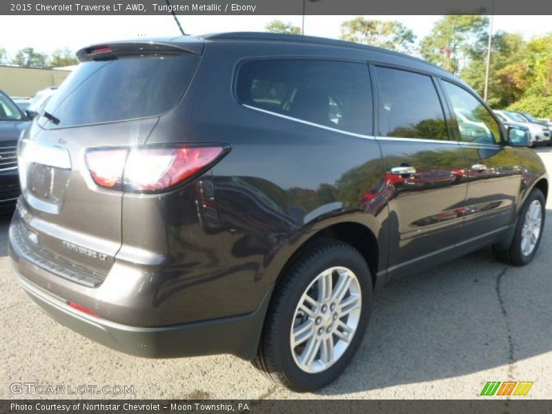 Tungsten Metallic / Ebony 2015 Chevrolet Traverse LT AWD