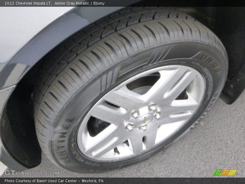 Ashen Gray Metallic / Ebony 2012 Chevrolet Impala LT