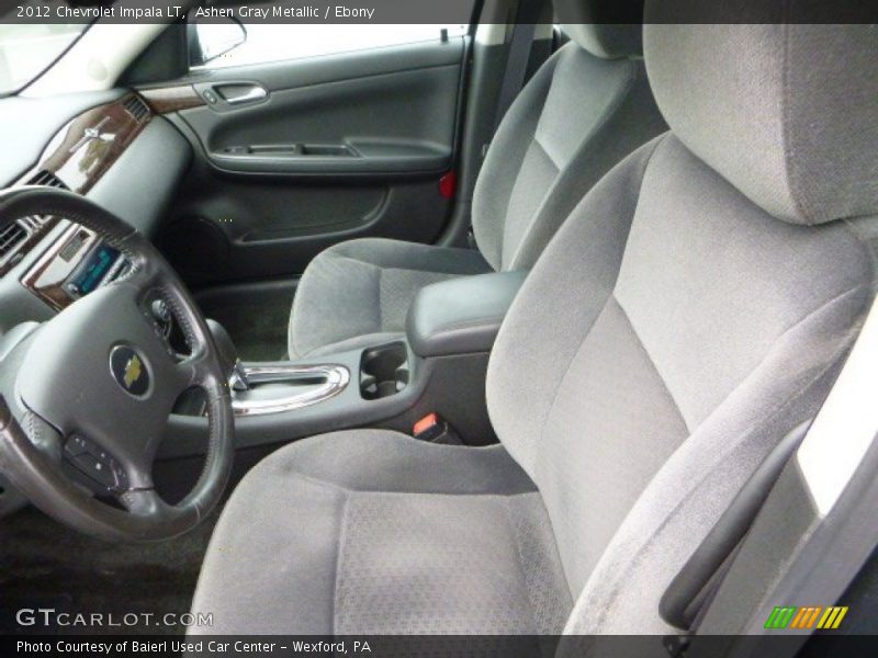 Ashen Gray Metallic / Ebony 2012 Chevrolet Impala LT