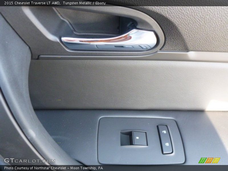 Tungsten Metallic / Ebony 2015 Chevrolet Traverse LT AWD