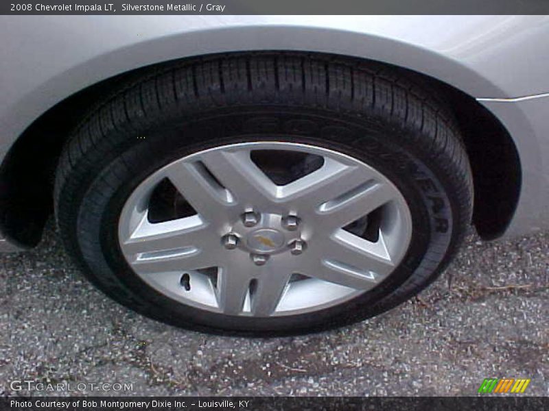 Silverstone Metallic / Gray 2008 Chevrolet Impala LT