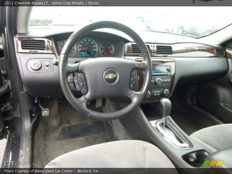 Ashen Gray Metallic / Ebony 2012 Chevrolet Impala LT