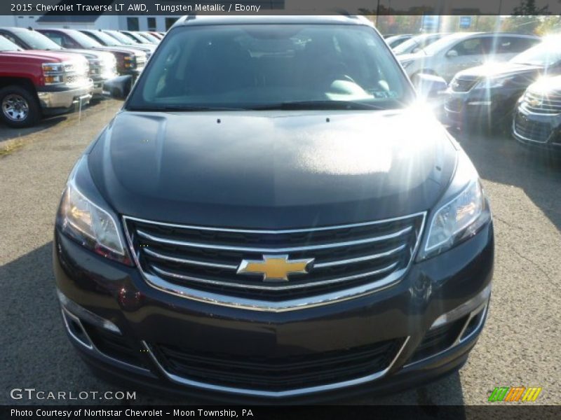 Tungsten Metallic / Ebony 2015 Chevrolet Traverse LT AWD