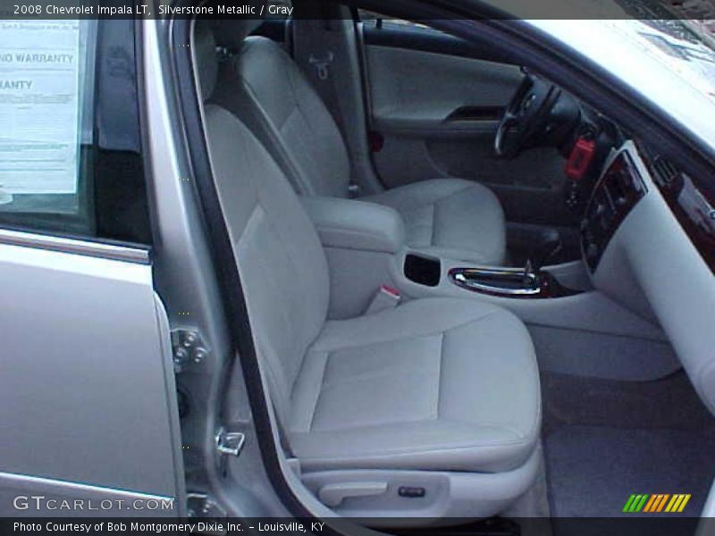 Silverstone Metallic / Gray 2008 Chevrolet Impala LT