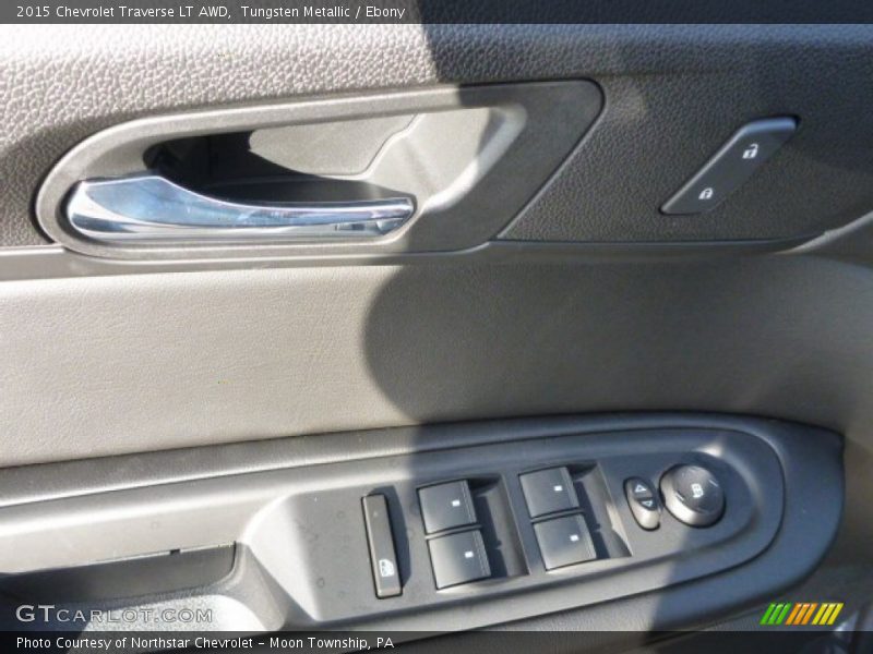 Tungsten Metallic / Ebony 2015 Chevrolet Traverse LT AWD